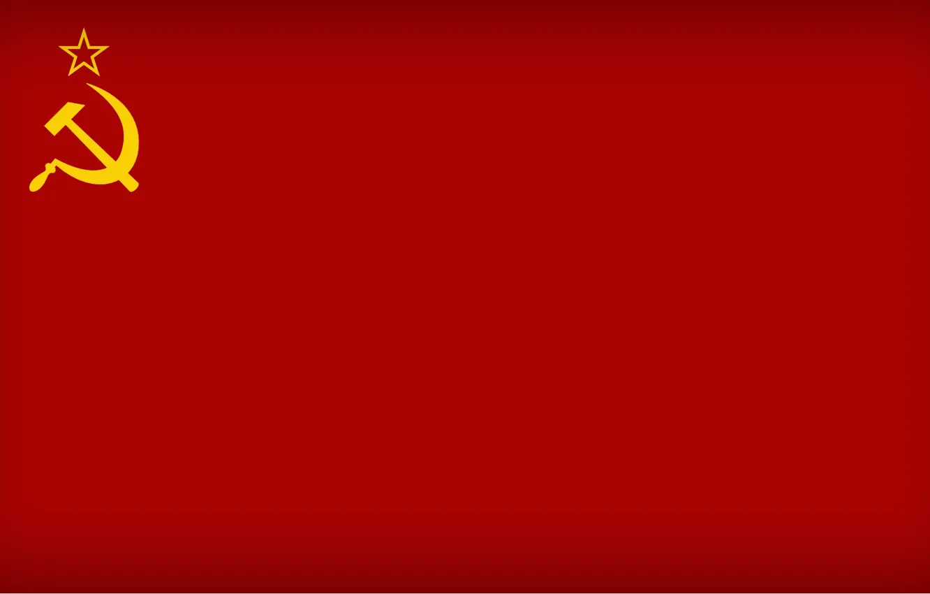 Фото обои красный, звезда, флаг, СССР, серп и молот, коммунизм