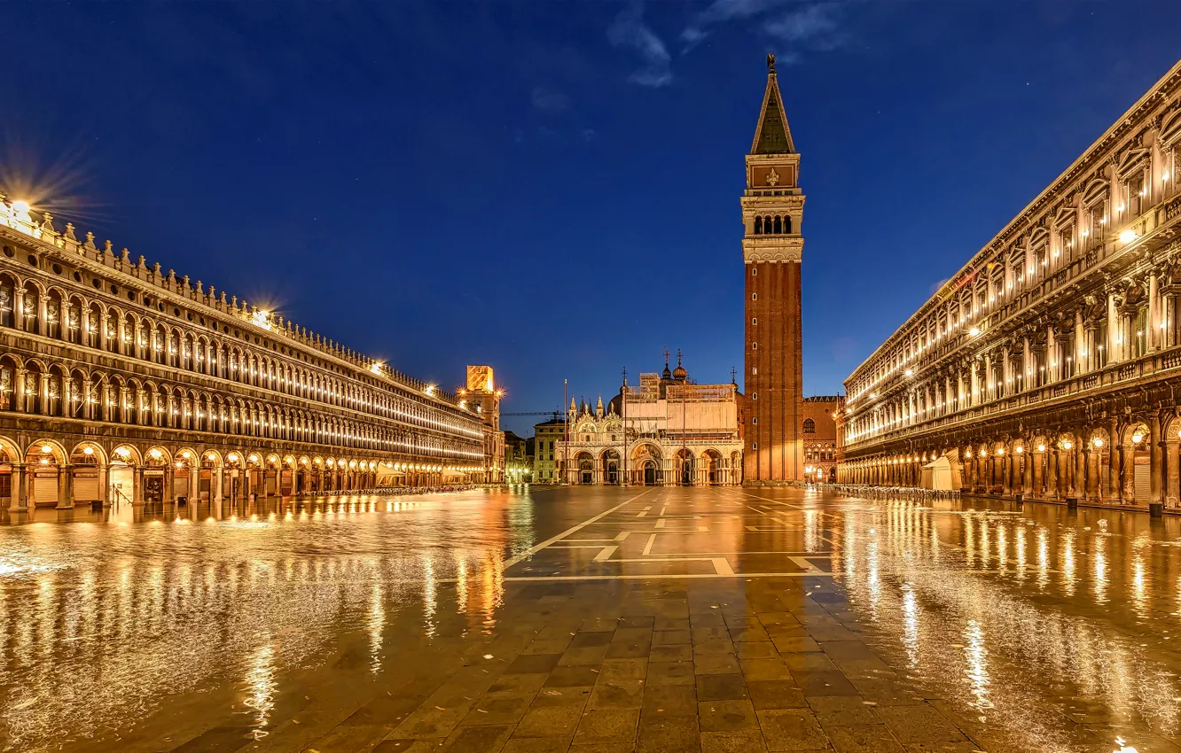 Фото обои Italy, Venice, Piazza San Marco