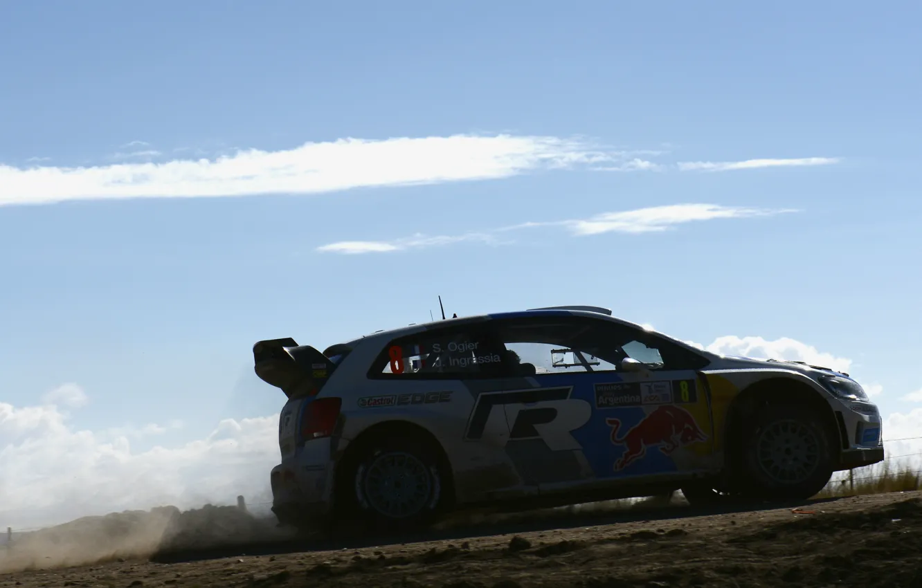 Фото обои rally, wrc, 2013, polo R, S.Oger