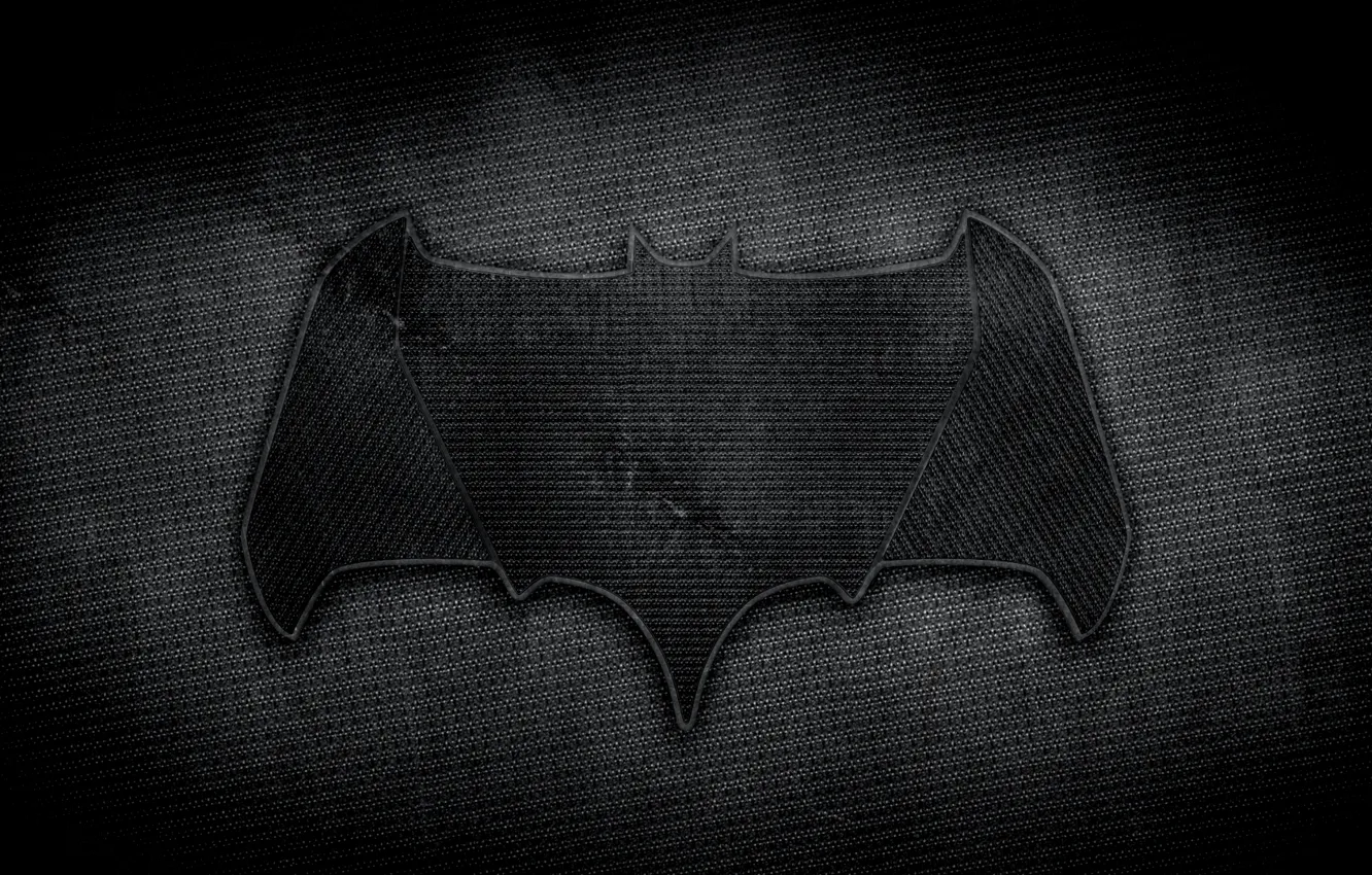 Фото обои batman, logo, Black, fabric