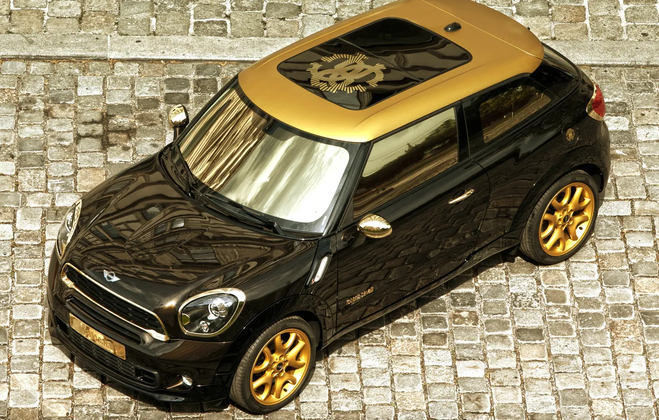 Фото обои мини, автомобиль, купер, MINI, Cooper S, Paceman, By Roberto Cavalli