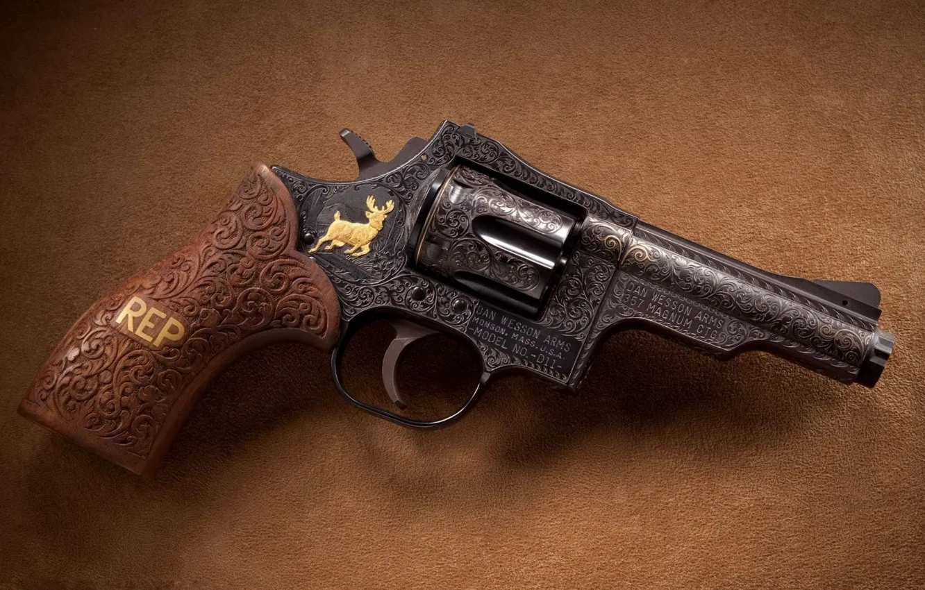 Фото обои Gun, Magnum, Weapon, 357