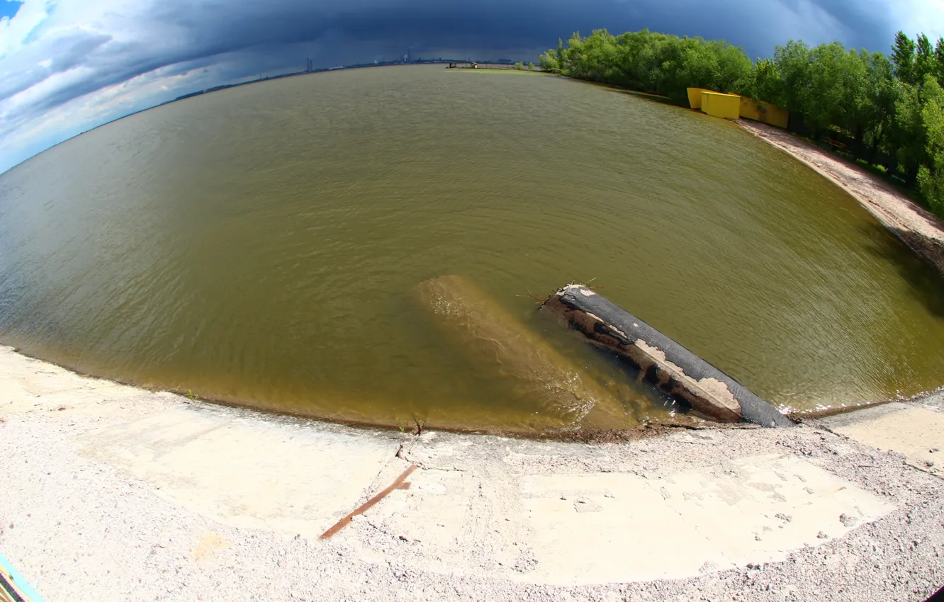 Фото обои небо, вода, пейзажи