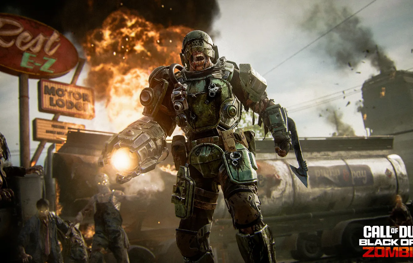 Фото обои Games, Zombies, 2024 Games, Call of Duty: Black Ops 6