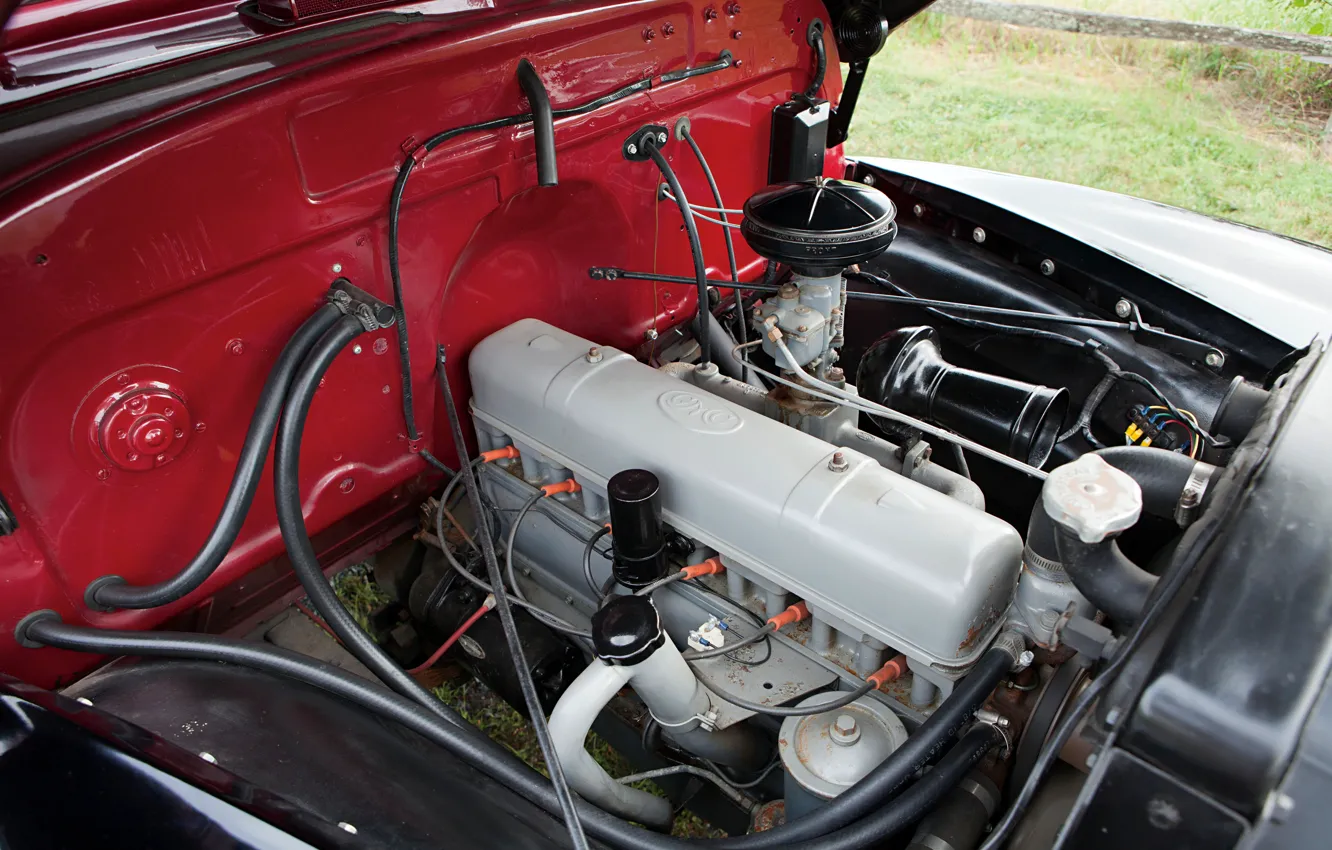 Фото обои двигатель, 150, пикап, GMC, 1949, Pickup Truck, GMC 150