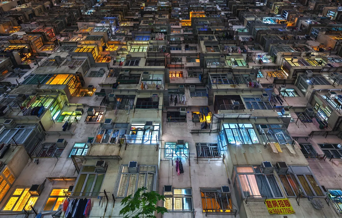 Фото обои Hong Kong, Buildings, Yick Cheong