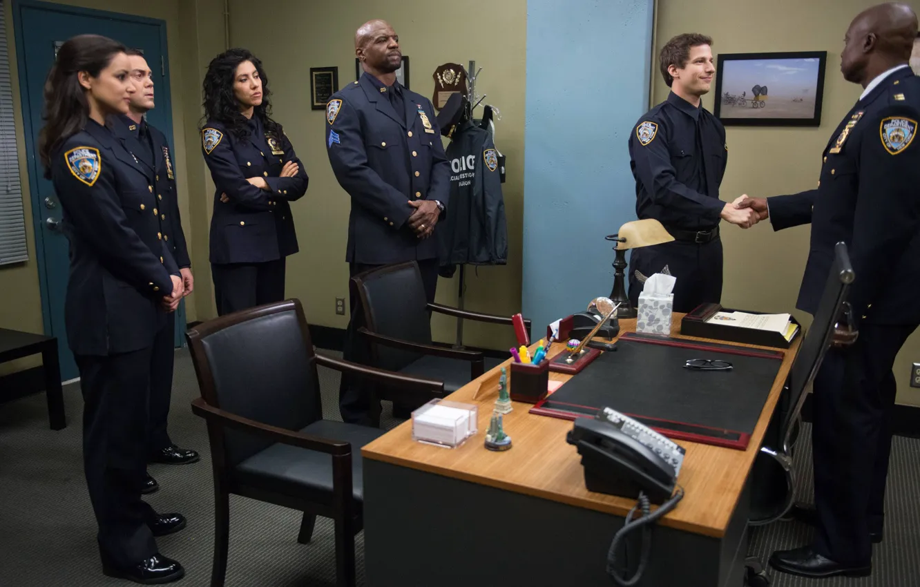 Фото обои Fox, USA, police, New York, detective, series, American, Terry Crews