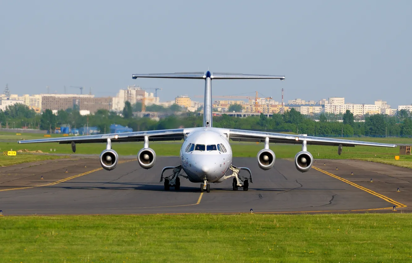 Фото обои Вrussels Airlines, BАЕ Systems, Avro 146-RJ100
