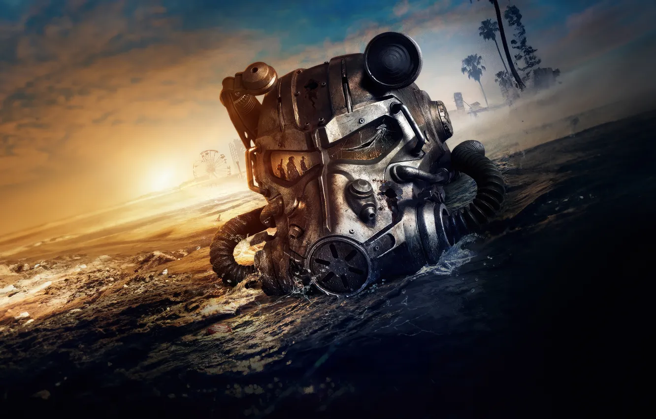 Фото обои Movies, Fallout, Helmet, Armor, Prime series