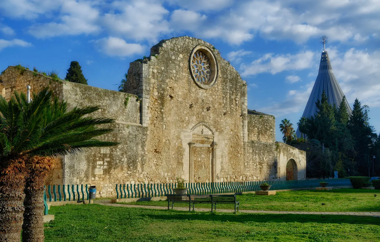 Фото обои Италия, церковь, Сицилия, Сиракуза