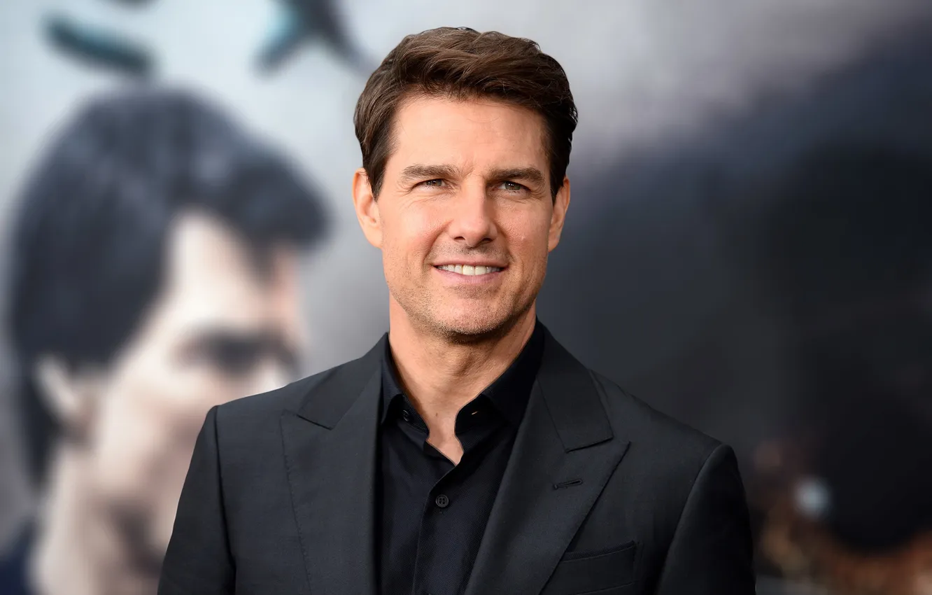Фото обои взгляд, портрет, актер, пиджак, Том Круз, Tom Cruise