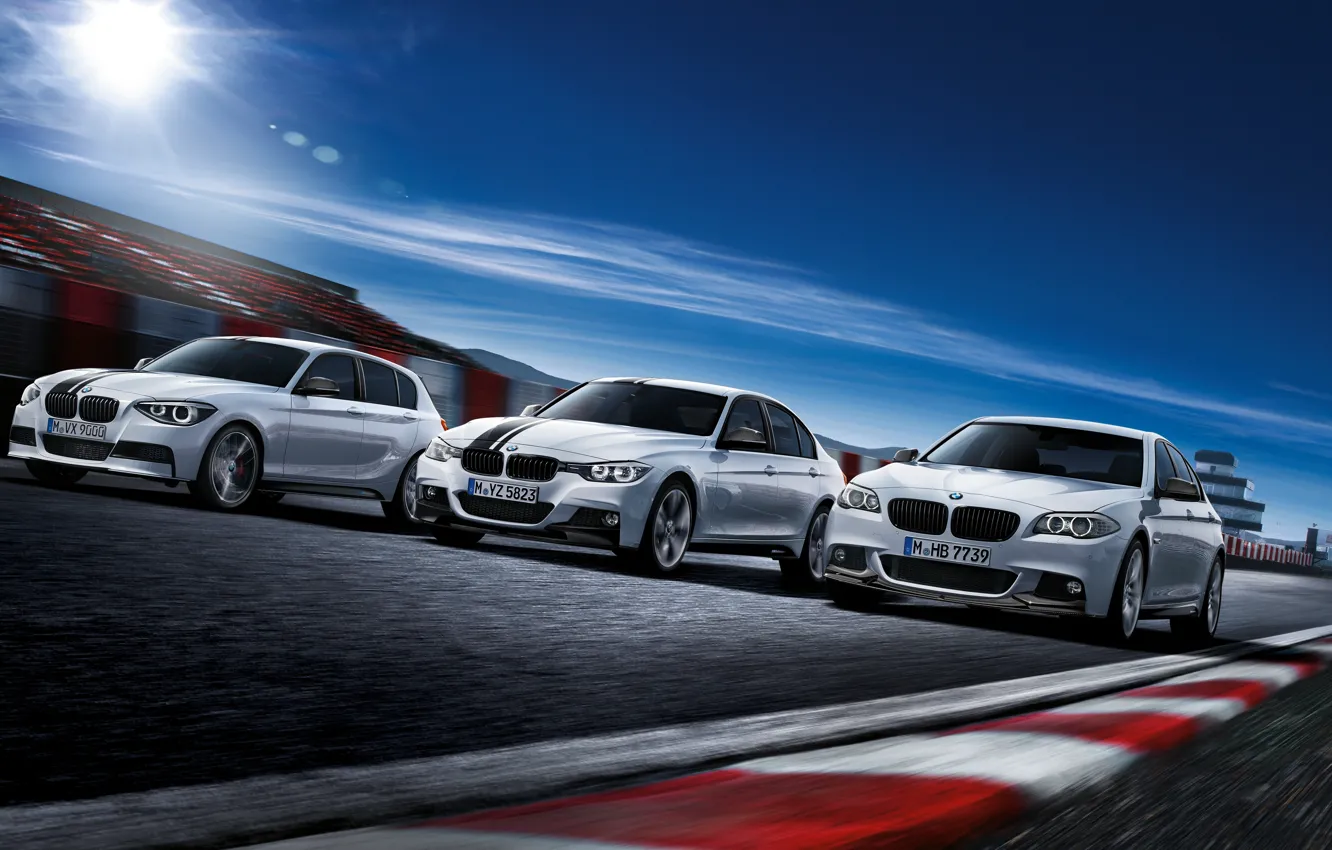 Фото обои трасса, BMW, гонки, white, автомобиль