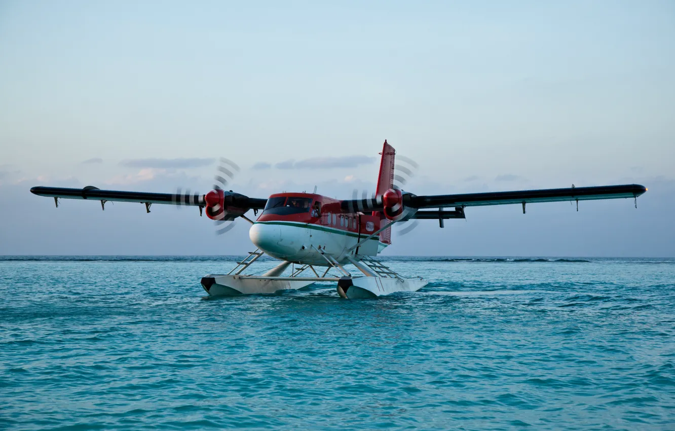 Фото обои water, landing, Airplane