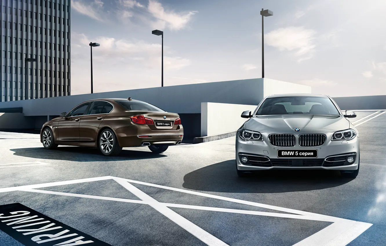 Фото обои бмв, BMW, седан, 5 series, F10, Sedan, 2015