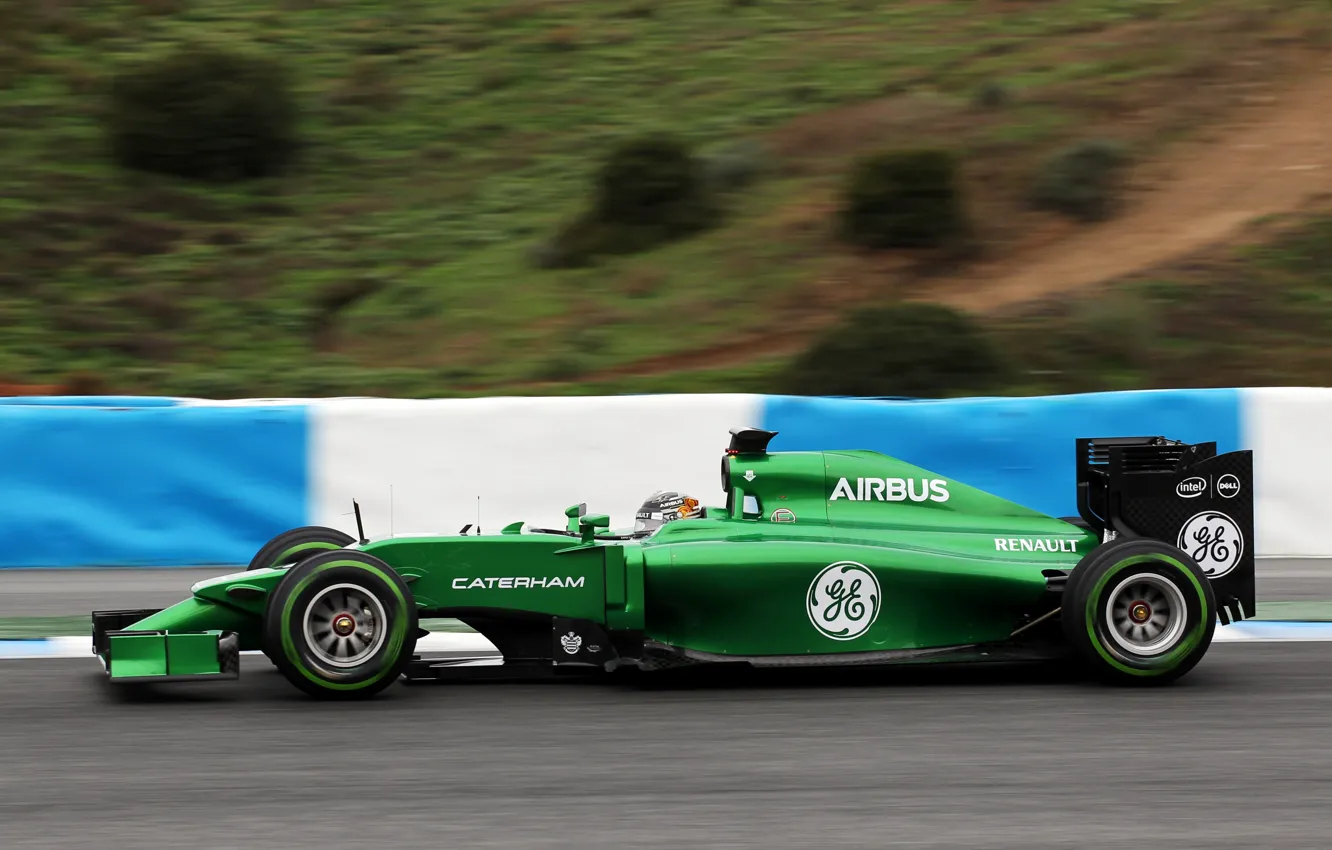Фото обои Formula 1, Caterham, Kamui Kobayashi, CT05