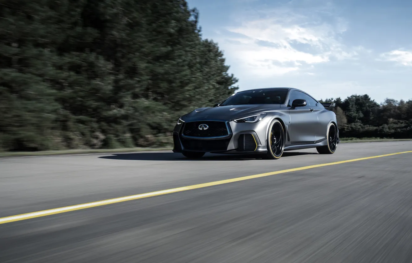 Фото обои Infiniti, 2018, Infiniti Project Black S Prototype