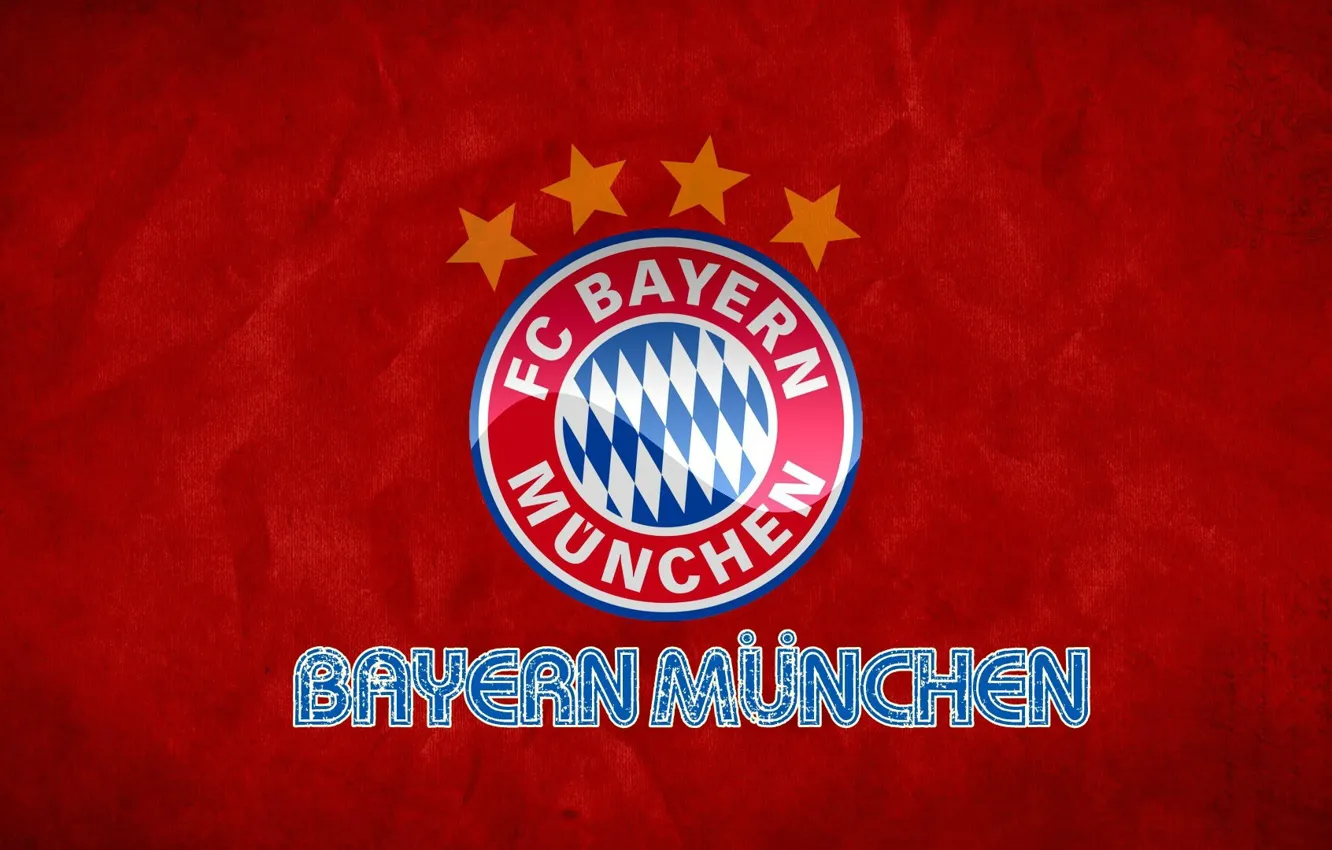 Фото обои wallpaper, sport, logo, football, Bayern Munchen