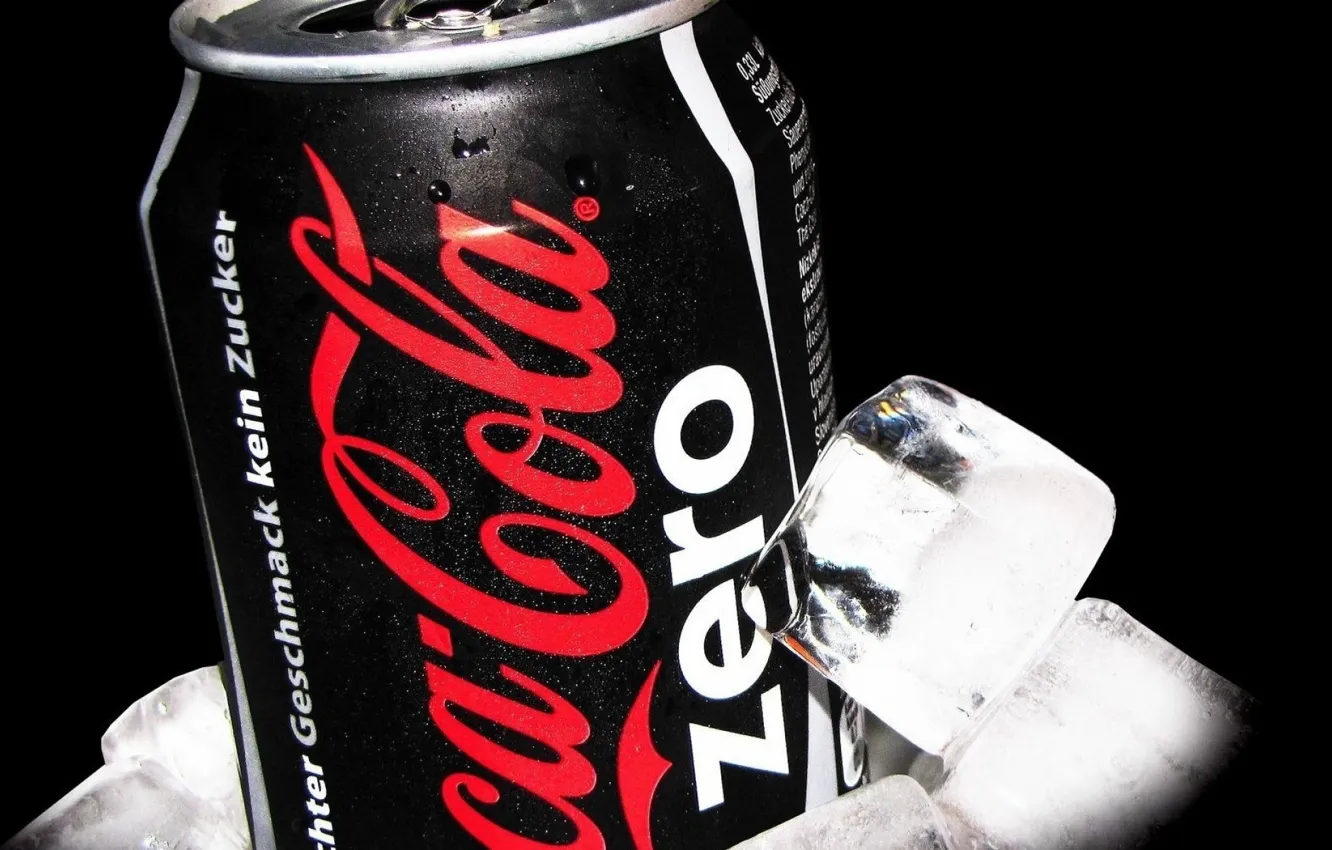 Фото обои лед, напиток, coca-cola, кока кола