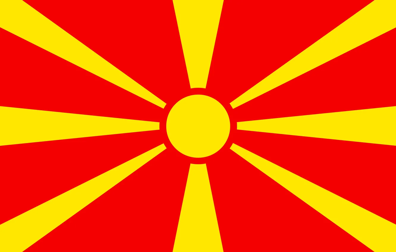 Фото обои флаг, red, македония, yellow, fon, flag, makedonija