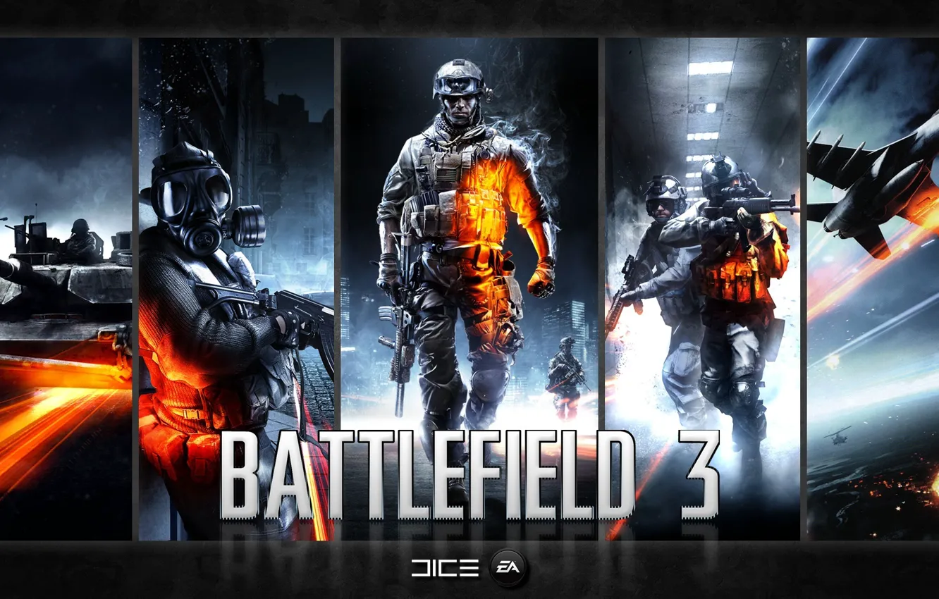 Фото обои Games, Battlefield 3, Battlefield 3 PC