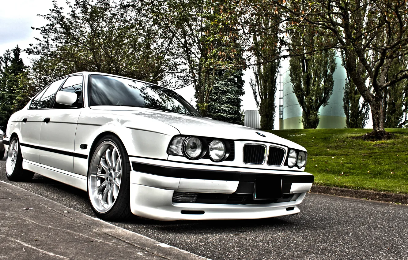 Фото обои BMW, E34, 540