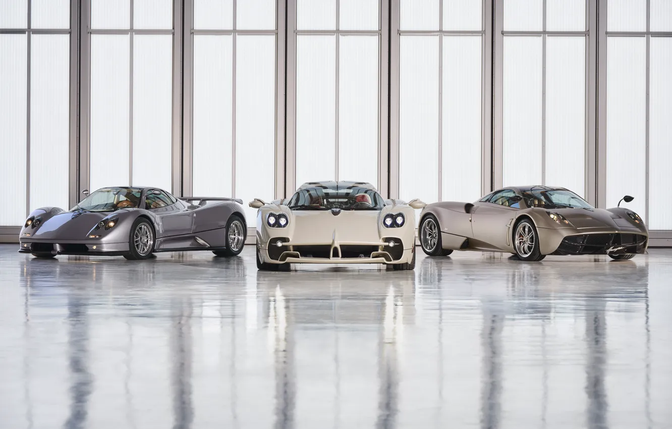 Фото обои Pagani, Pagani Zonda, Pagani Huayra, hypercars, Pagani Utopia