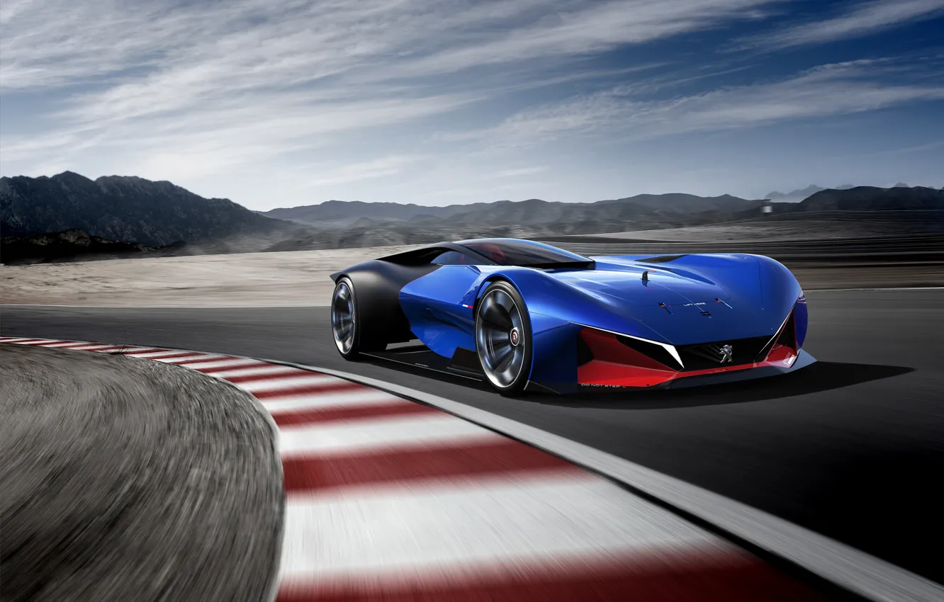 Фото обои Concept, концепт, Peugeot, суперкар, пежо, L500