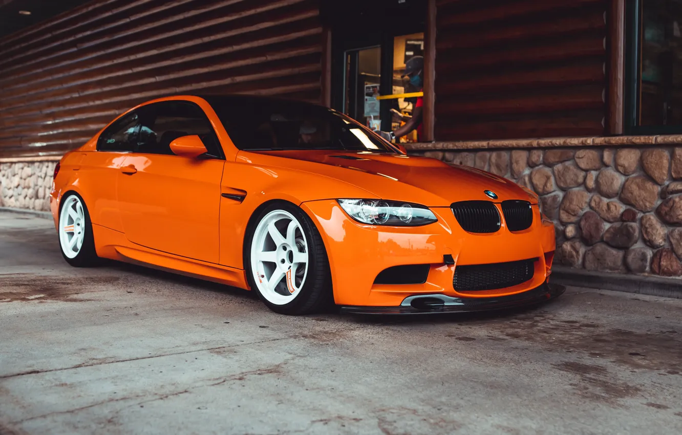 BMW m3 e92 Orange