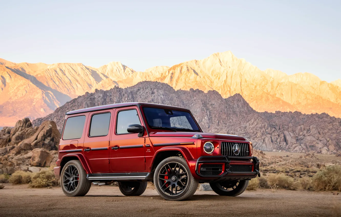 Фото обои Mercedes, AMG, G63, 2019, G-classe