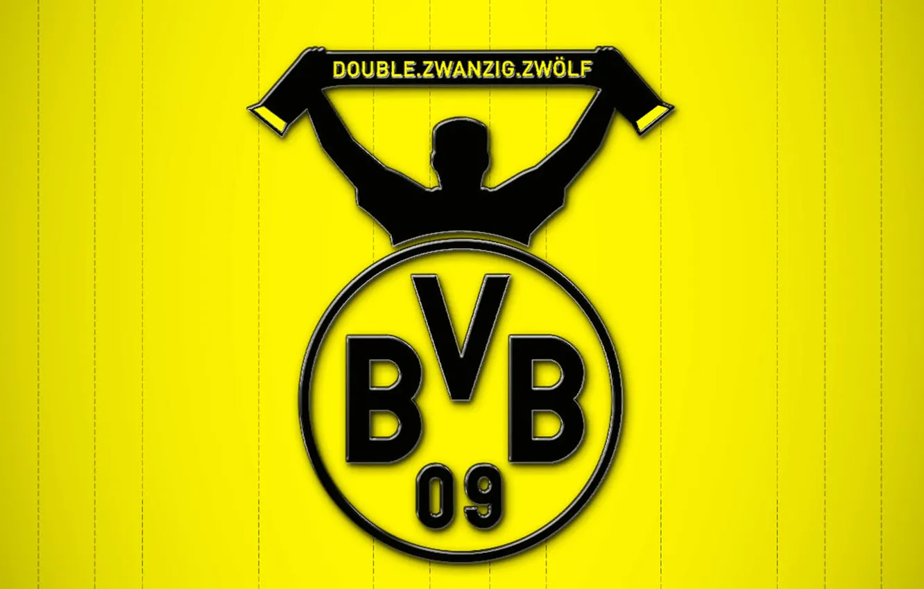 Фото обои wallpaper, sport, logo, football, Borussia Dortmund