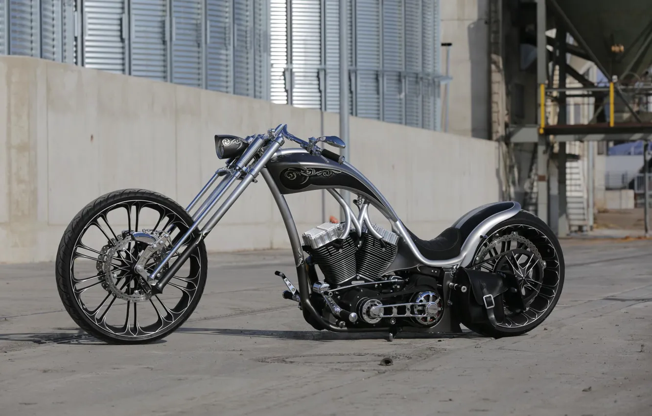 Фото обои Chopper, Harley-Davidson, Custom, Motorbike, Thunderbike, Flawless 2