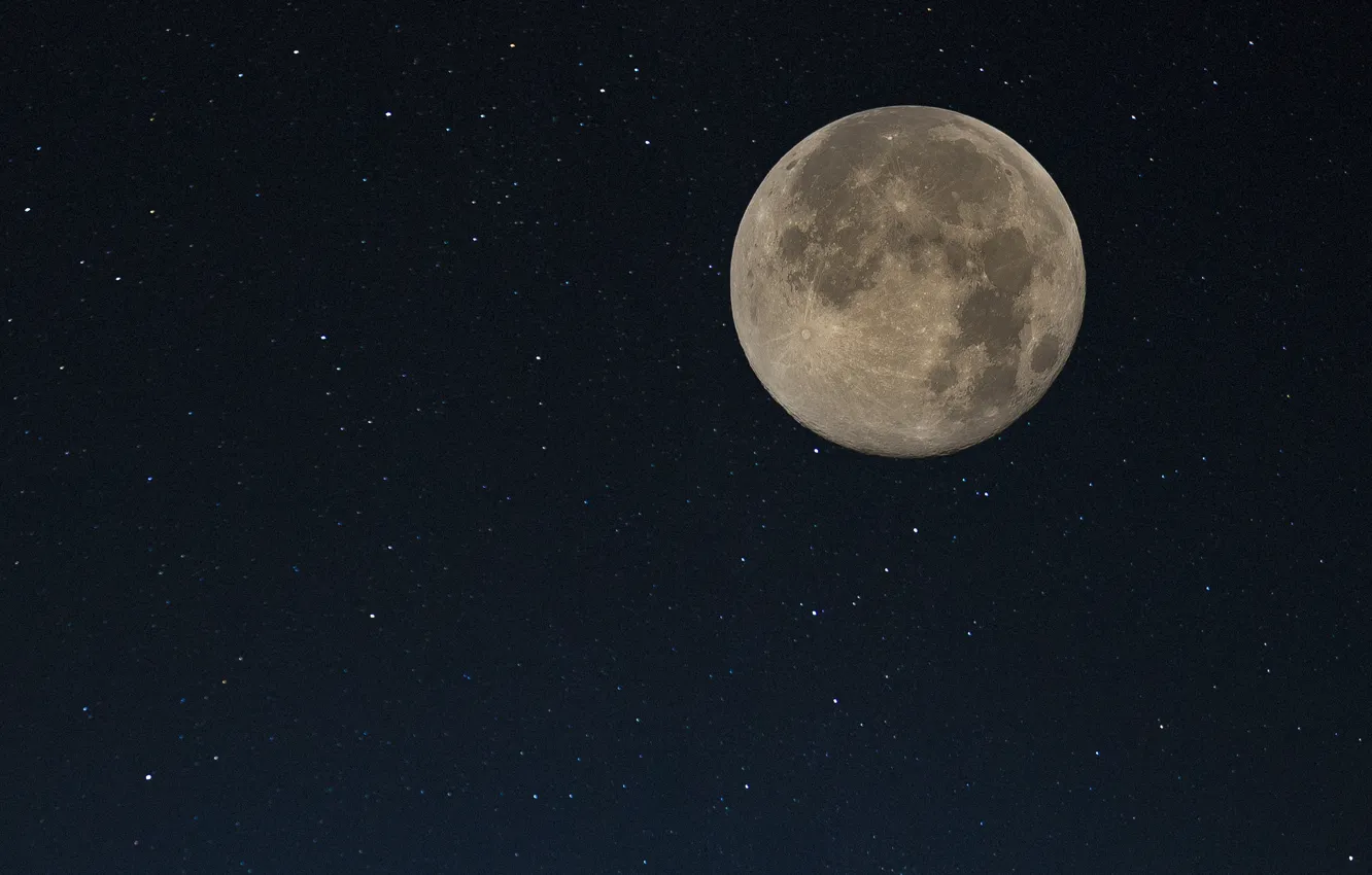 Фото обои луна, спутник, Moon, контуры