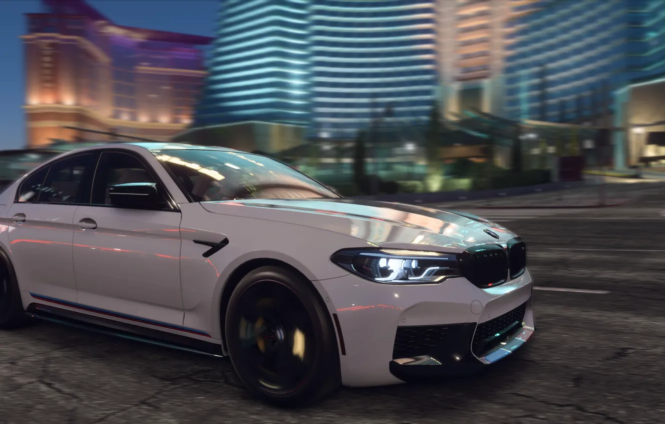 Фото обои NFS, Electronic Arts, BMW M5, 2017, Need For Speed Payback