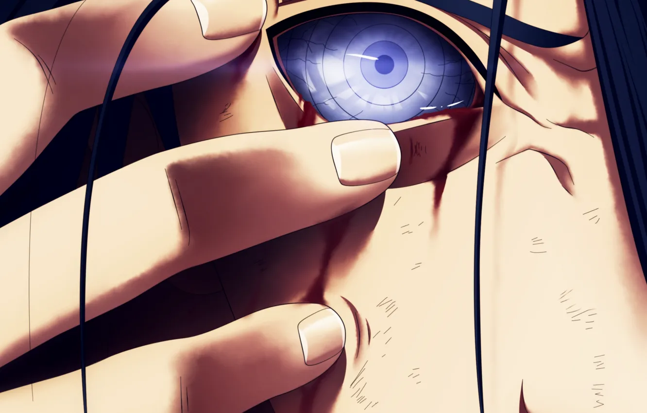 Фото обои аниме, Кровь, Глаза, наруто, парень, Наруто, Naruto, naruto