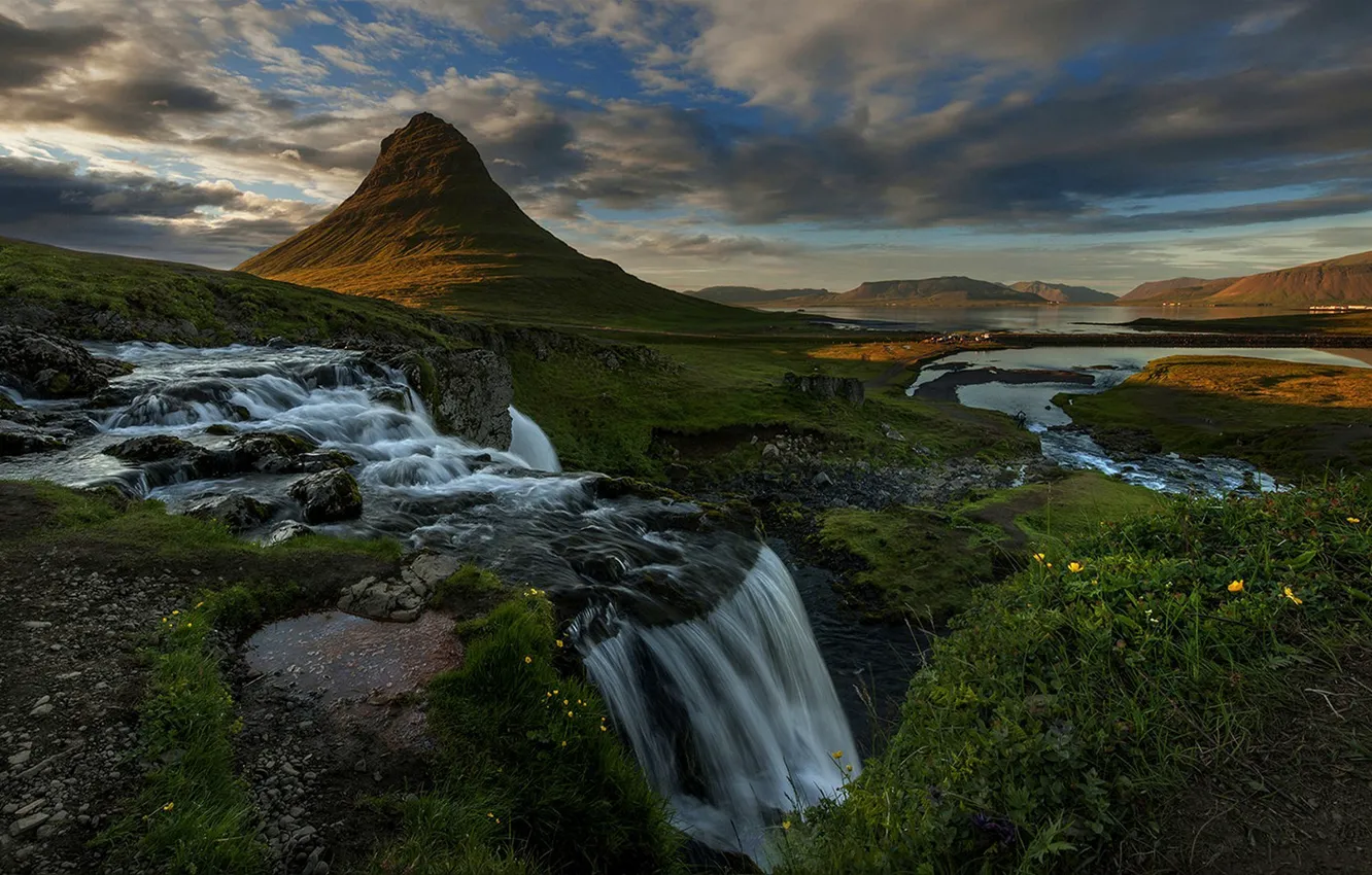 Фото обои Исландия, Grundarfjoerdur, Snaefellsnesog Hnappadalssysla