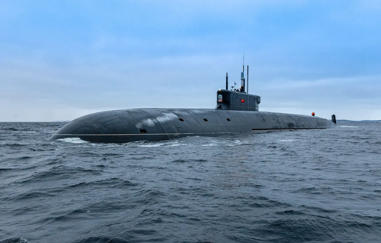 Фото обои Россия, Атомный подводный ракетный крейсер, АПРК пр. 955А Борей-А К-549 Князь Владимир