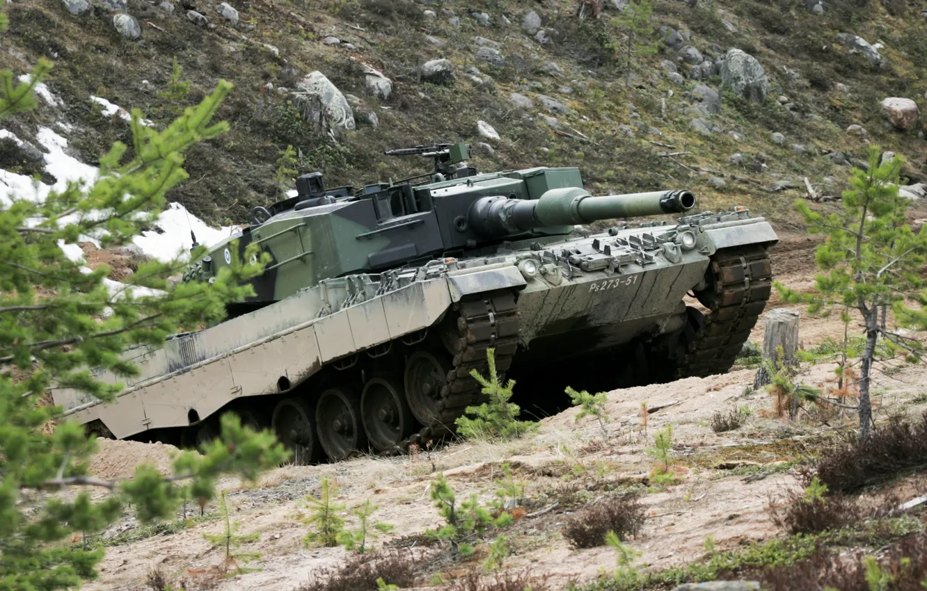 Фото обои Германия, танк, военная техника, Leopard 2A4