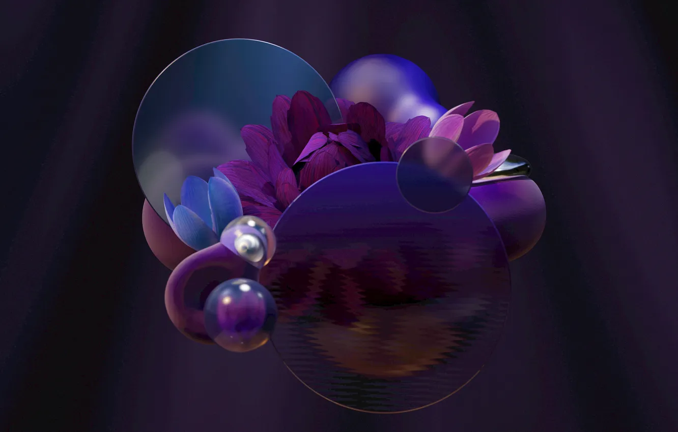 Фото обои дизайн, abstract, Purple, Фиолетовый, цветочный, абстрактный, designs, aesthetic