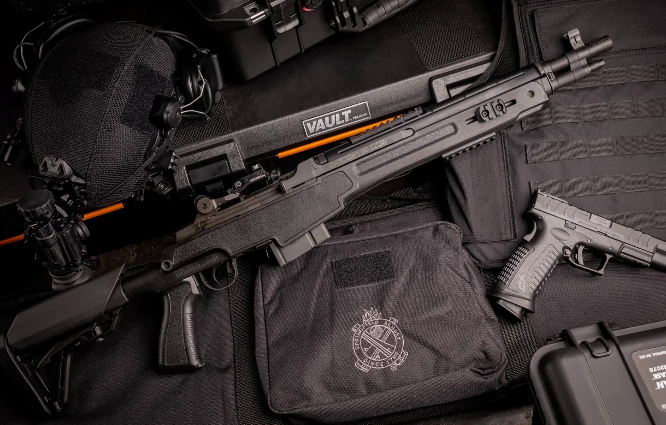 Фото обои пистолет, оружие, gun, pistol, винтовка, weapon, rifle, M14