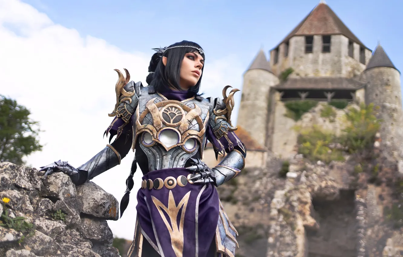 Фото обои girl, armor, cosplay, Baldur's Gate 3, Shadowheart, Cinderys