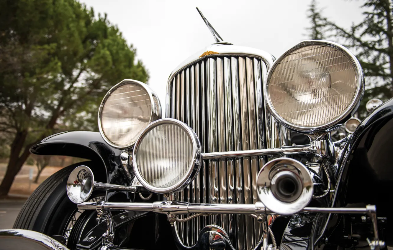 Фото обои Duesenberg, ретро автомобиль, уникальный автомобиль, 1934 Duesenberg J 295/2531 Town Car LWB by Murphy, старый …