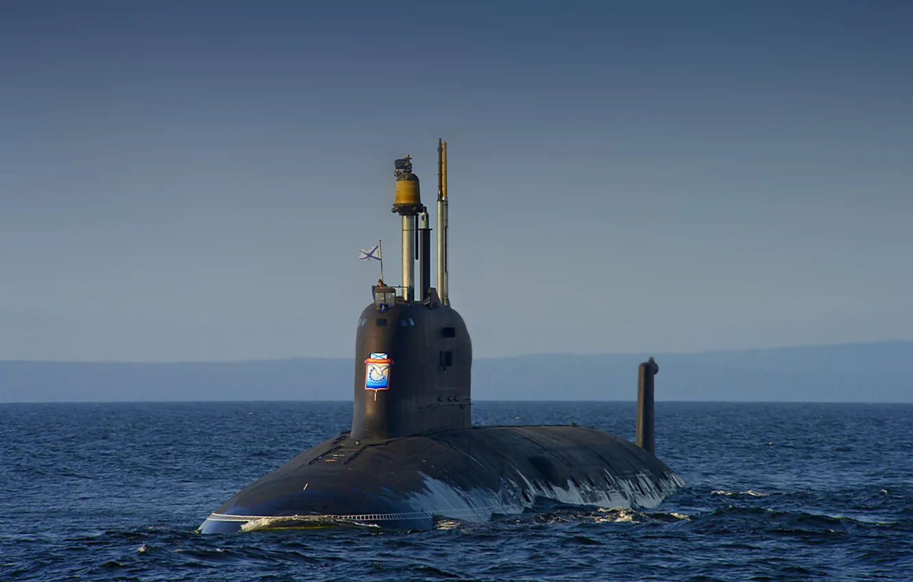 Фото обои лодка, подводная, атомная, ясень, северодвинск