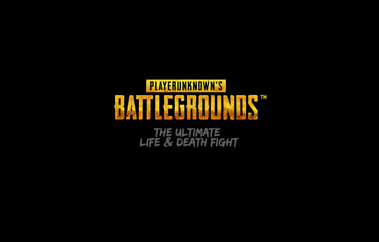 Фото обои Battlegrounds, battleground, bluehole, logo. logotype, Battle royal, playerunknown
