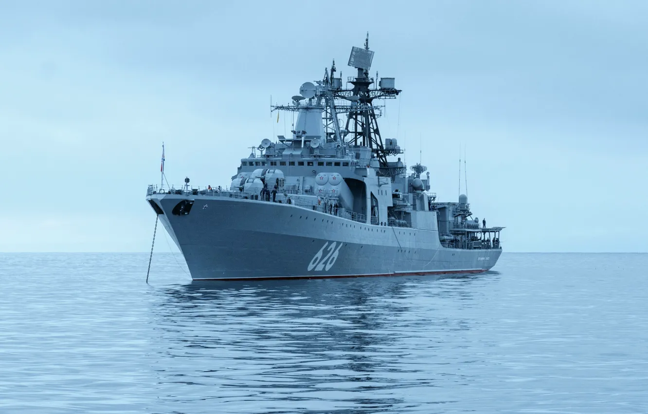 Фото обои БПК, проект 1155, Вице Адмирал Кулаков