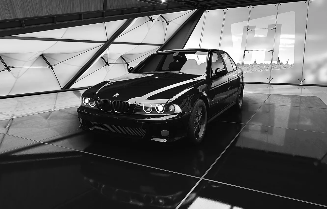 Фото обои HDR, BMW, Car, Game, e39, 5er, UHD, M5