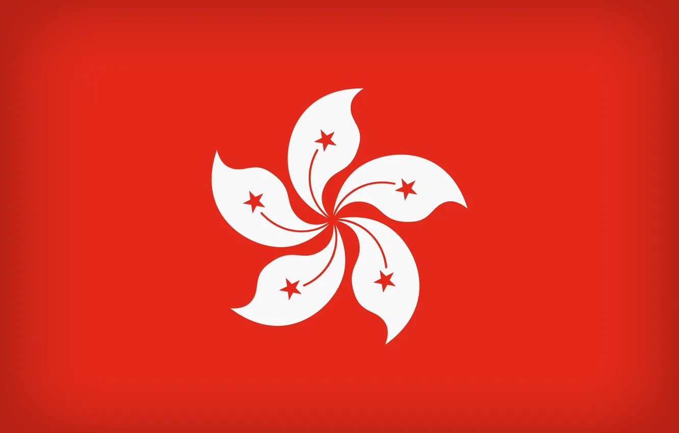 Фото обои Hong Kong, Flag, National Symbol, Hong Kong Large Flag, Flag Of Hong Kong