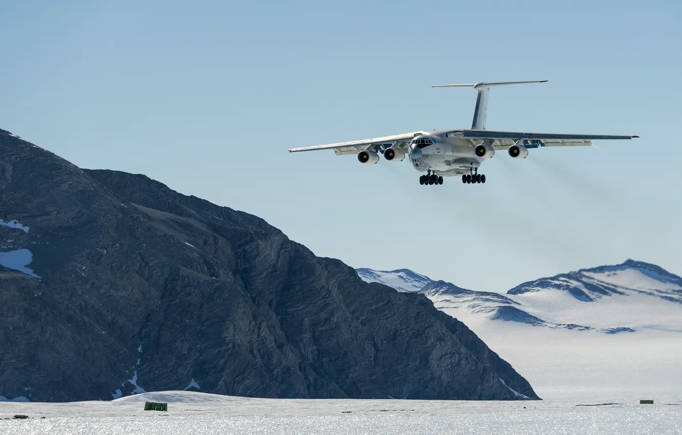 Фото обои авиация, горы, самолёт