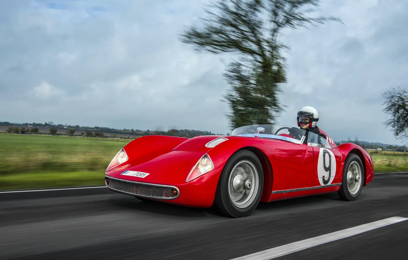 Фото обои дерево, прототип, 1957, Spider, Škoda, 1958, Skoda, Type 968