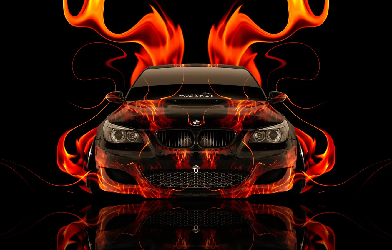 BMW m5 Fire