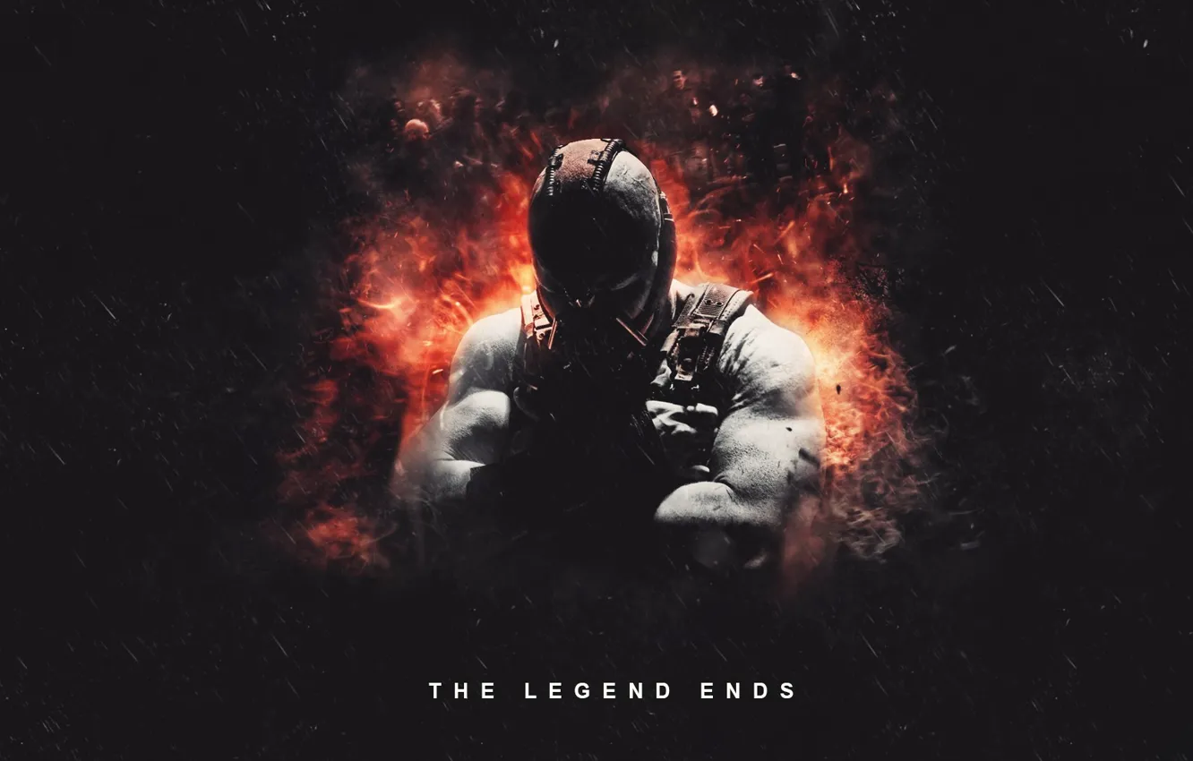 Фото обои The Dark Knight Rises, Bane, FuriousGFX